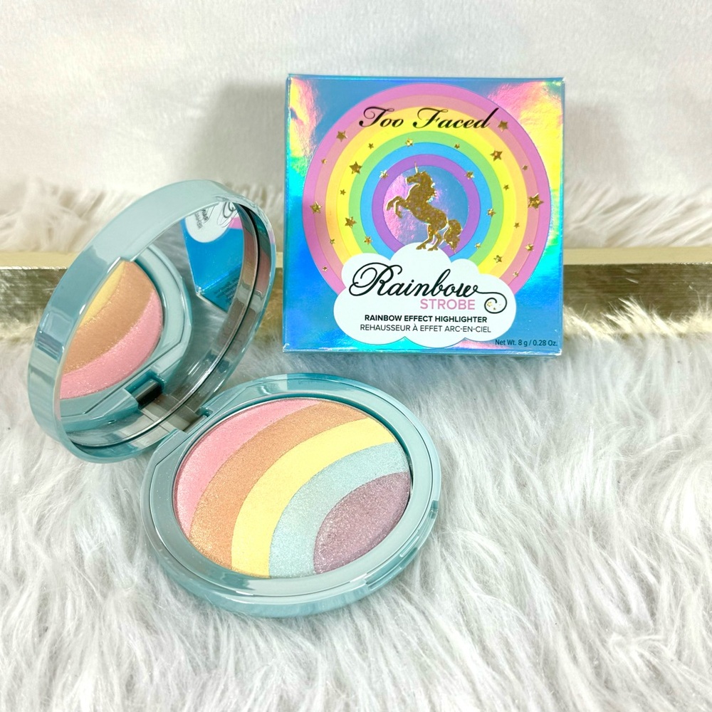 Too Faced Rainbow Strobe Highlighter Palette